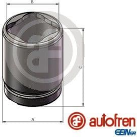 Piston, brake caliper D025684