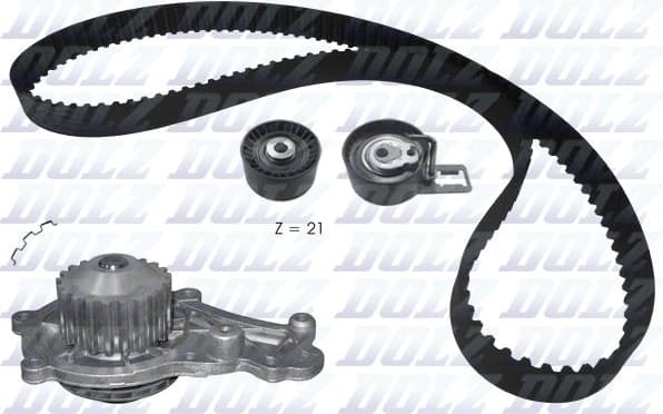 Water Pump & Timing Belt Kit KD160