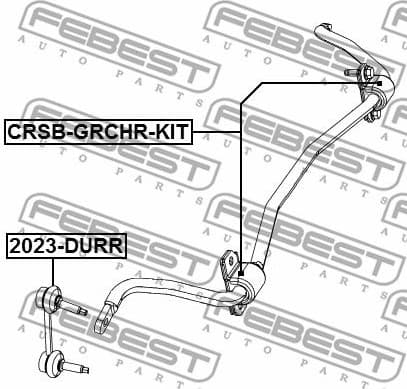Link/Coupling Rod, stabiliser bar 2023-DURR - image 2
