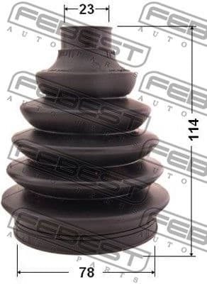 Bellow, drive shaft 0217P-E11 - image 2