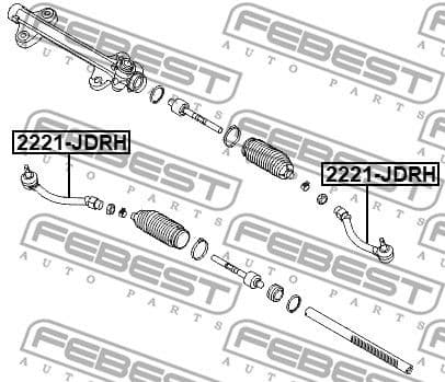 Tie Rod End 2221-JDLH - image 2