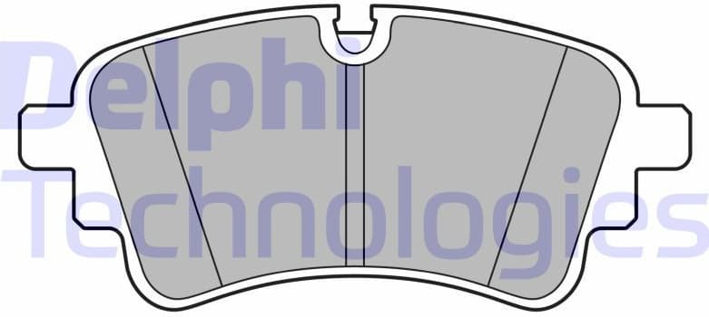 Brake Pad Set, disc brake LP3670