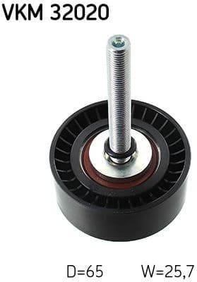 Deflection/Guide Pulley, V-ribbed belt VKM32020