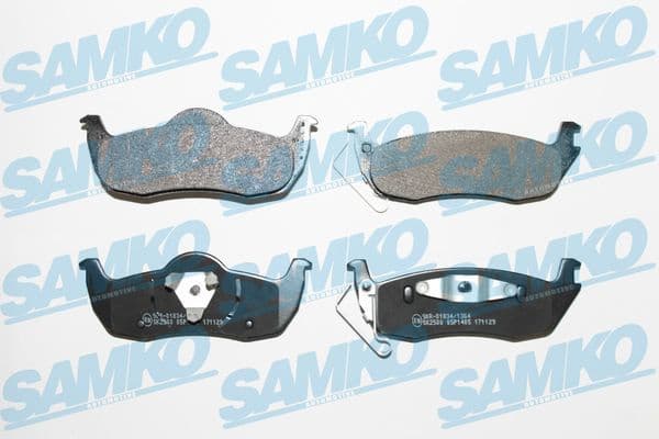 Brake Pad Set, disc brake 5SP1405