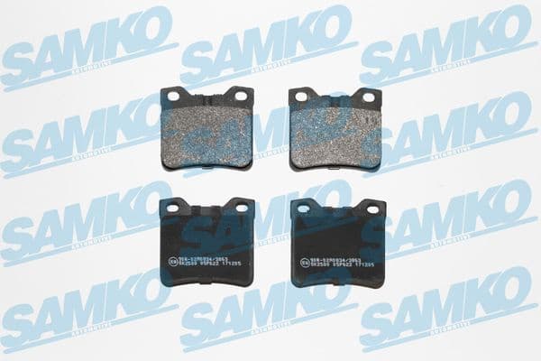 Brake Pad Set, disc brake 5SP622