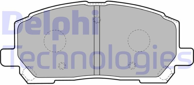Brake Pad Set, disc brake LP1908
