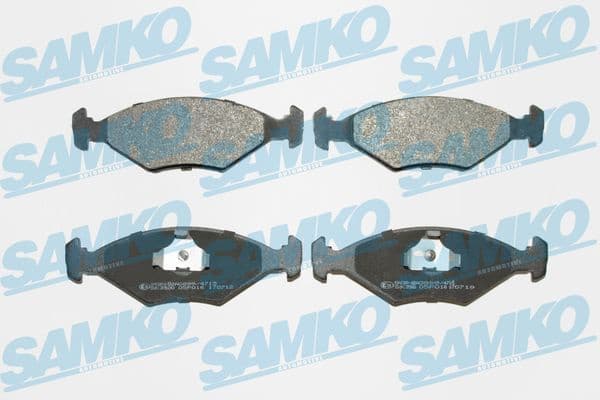 Brake Pad Set, disc brake 5SP016