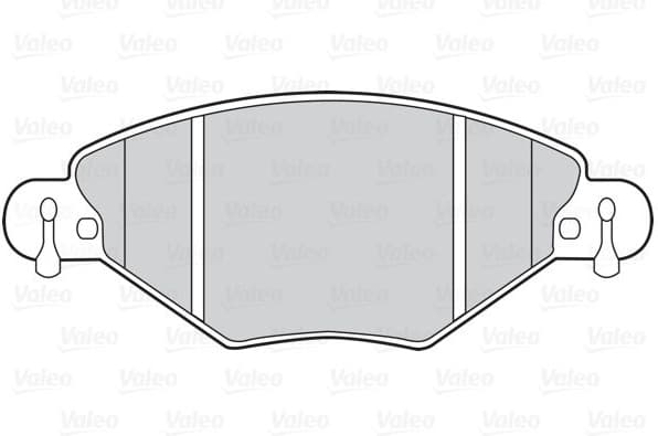 Brake Pad Set, disc brake ESSENTIAL 302022 - image 2