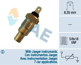 Sensor, coolant temperature 31400