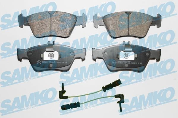 Brake Pad Set, disc brake 5SP409A