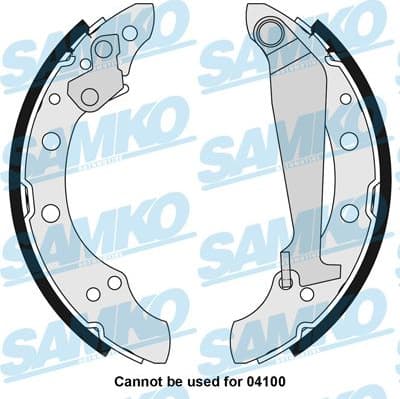 Brake Shoe Set 85730