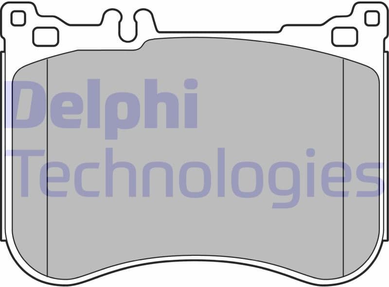 Brake Pad Set, disc brake LP2445