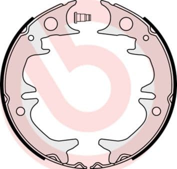 Brake Shoe Set, parking brake ESSENTIAL LINE S 83 543