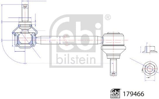 Link/Coupling Rod, stabiliser bar 179466 - image 2