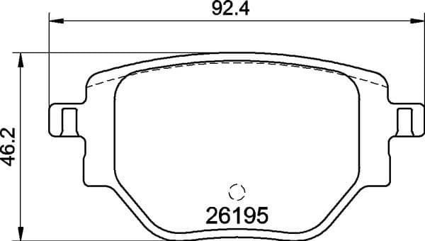 Brake Pad Set, disc brake PRIME LINE P59100