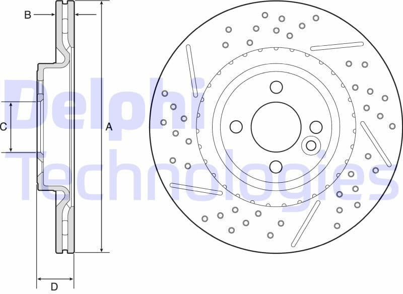 Brake Disc BG4789C