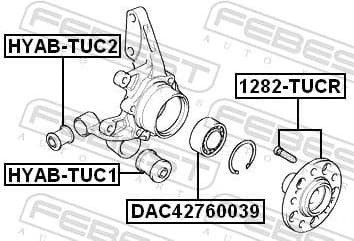 Wheel Hub 1282-TUCR - image 2