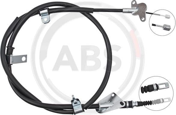 Cable Pull, parking brake K10060