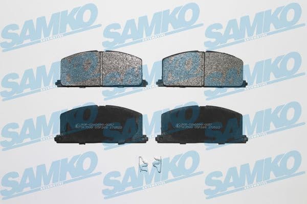 Brake Pad Set, disc brake 5SP268