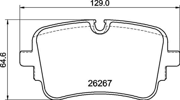 Brake Pad Set, disc brake PRIME LINE P85190