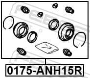 Repair Kit, brake caliper 0175-ANH15R - image 2