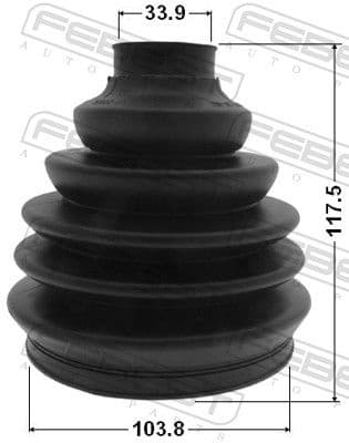 Bellow, drive shaft 2917P-RRIIIR - image 2