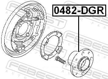 Wheel Hub 0482-DGR - image 2