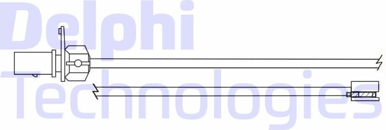 Warning Contact, brake pad wear LZ0302