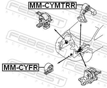 Mounting, engine MM-CYMTRR - image 2