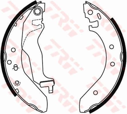 Brake Shoe Set GS6246 - image 2