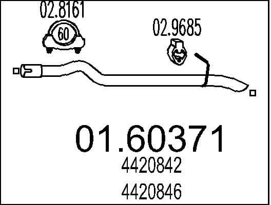 Rear Muffler 01.60371