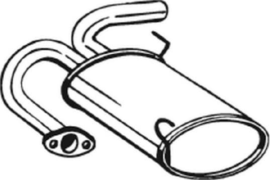 Rear Muffler 145-075