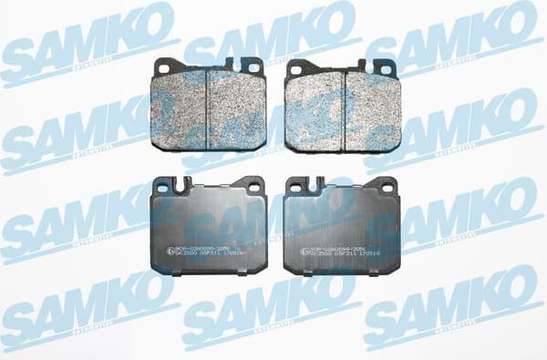Brake Pad Set, disc brake 5SP211