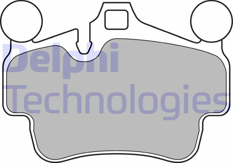 Brake Pad Set, disc brake LP2236