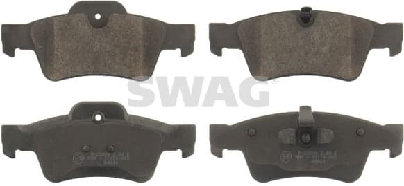 Brake Pad Set, disc brake 10 91 6615