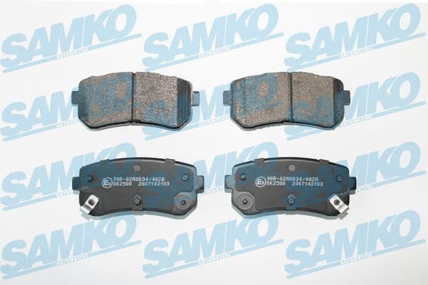 Brake Pad Set, disc brake 5SP2103