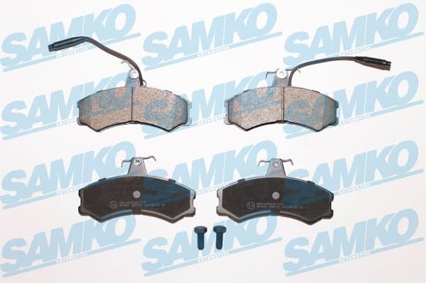 Brake Pad Set, disc brake 5SP012
