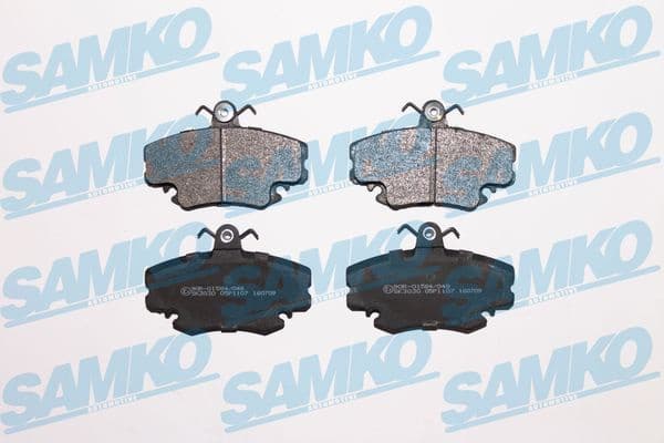 Brake Pad Set, disc brake 5SP1107