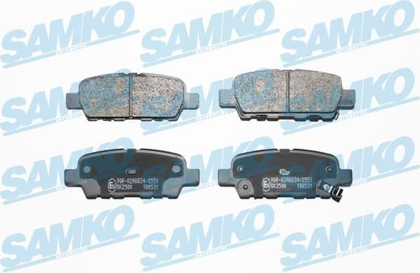 Brake Pad Set, disc brake 5SP1862
