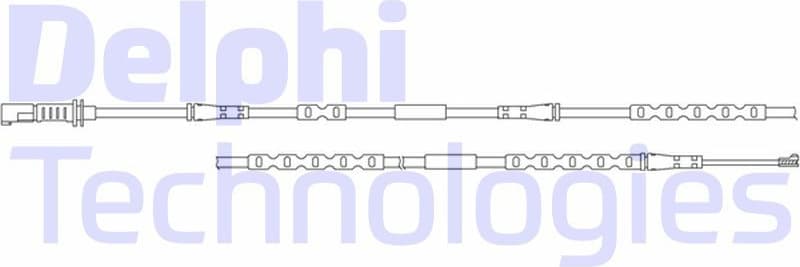 Warning Contact, brake pad wear LZ0236