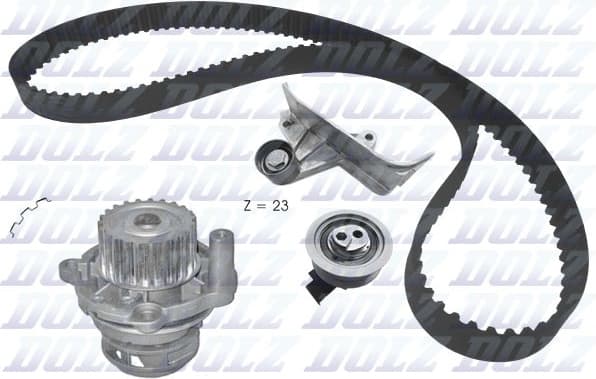 Water Pump & Timing Belt Kit KD168