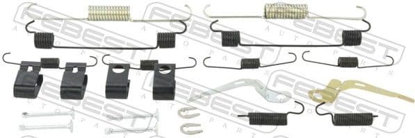 Accessory Kit, parking brake shoes 0704-JB625-KIT