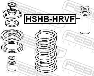 Protective Cap/Bellow, shock absorber HSHB-HRVF - image 2