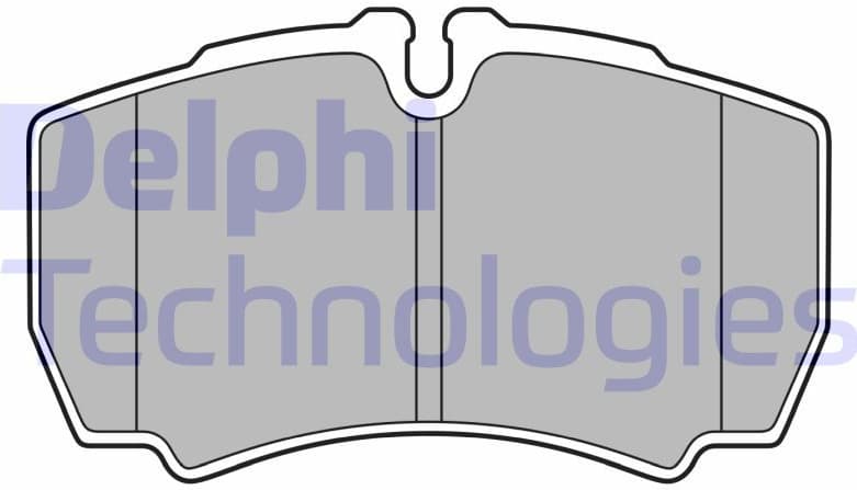 Brake Pad Set, disc brake LP3686