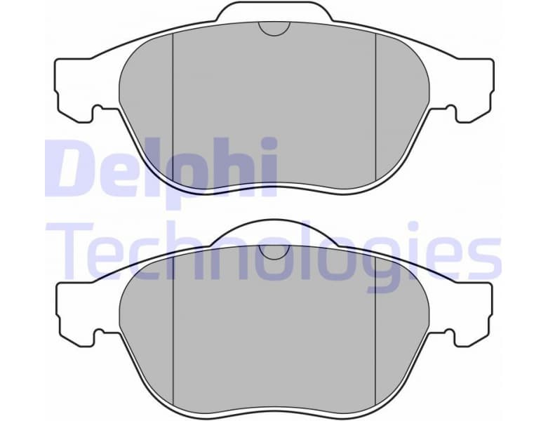 Brake Pad Set, disc brake LP3692