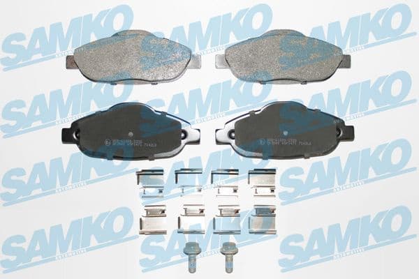 Brake Pad Set, disc brake 5SP1471K