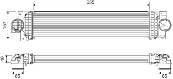 Charge Air Cooler 818699