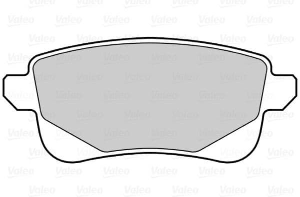 Brake Pad Set, disc brake ESSENTIAL 302232