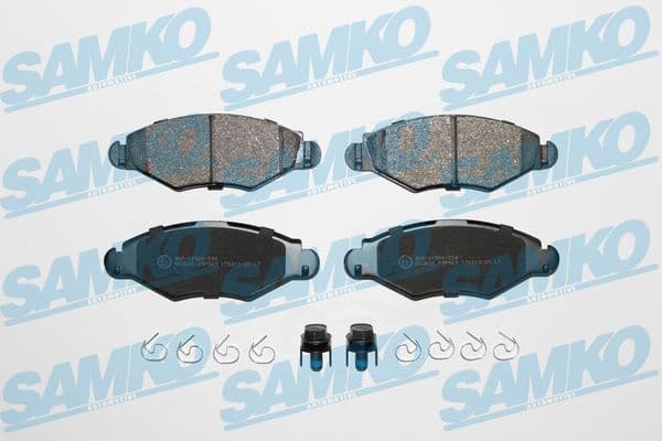 Brake Pad Set, disc brake 5SP903