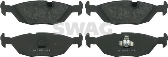 Brake Pad Set, disc brake 20 91 6141